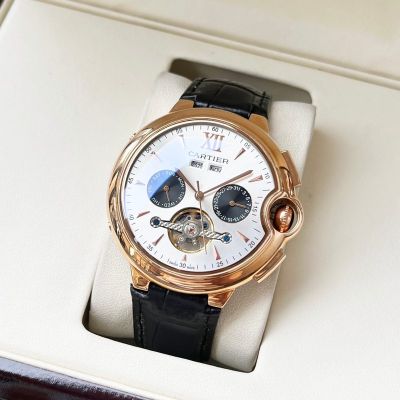 Cartier Automatic Mechanical Movement Stainless Steel Case 44*12MM Watch